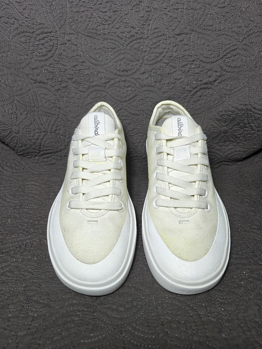 Allbirds Women's Canvas Piper Sneakers Casual Lace Up Shoes Size 8.5 - Picture 2 of 8